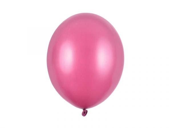 Baloni 30 cm metallic roza