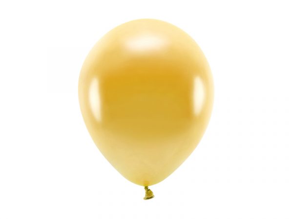 Baloni 26 cm metallic zlati