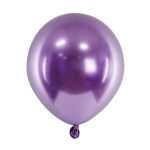 Glossy baloni mini 12 cm vijolični