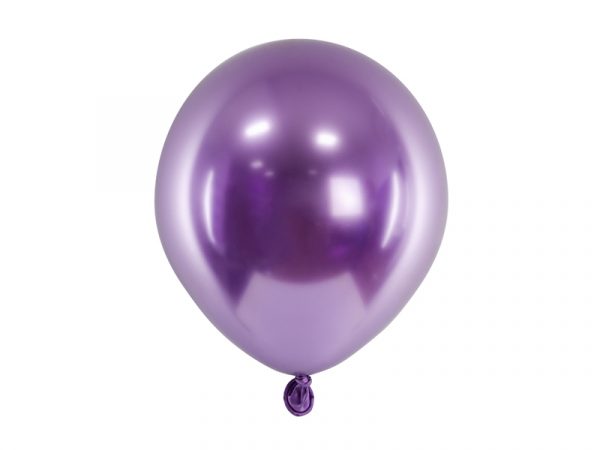 Glossy baloni mini 12 cm vijolični