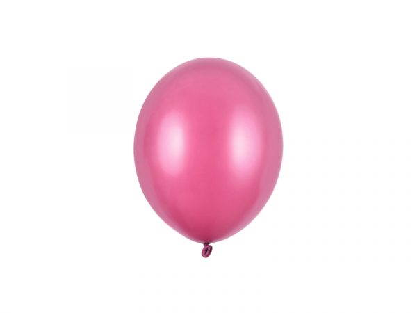 Baloni mini 12 cm metallic roza