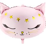 Balon muca 48 x 36 cm roza