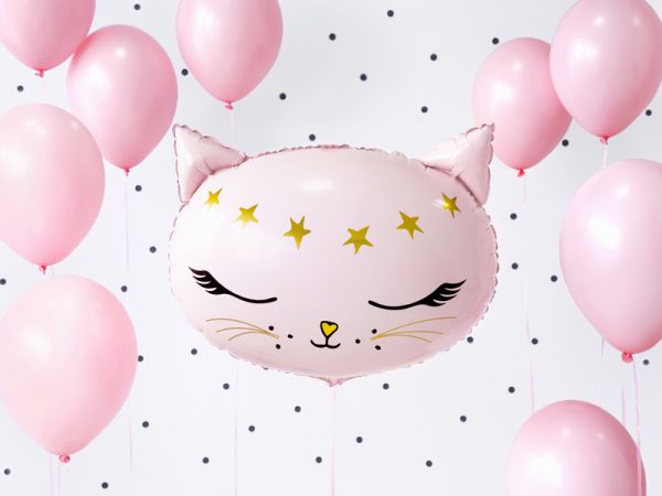 Balon muca 48 x 36 cm roza