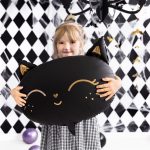 Balon muca 48 x 36 cm črni