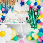 Napis Happy Birthday zlati