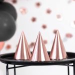Klobučki rose gold