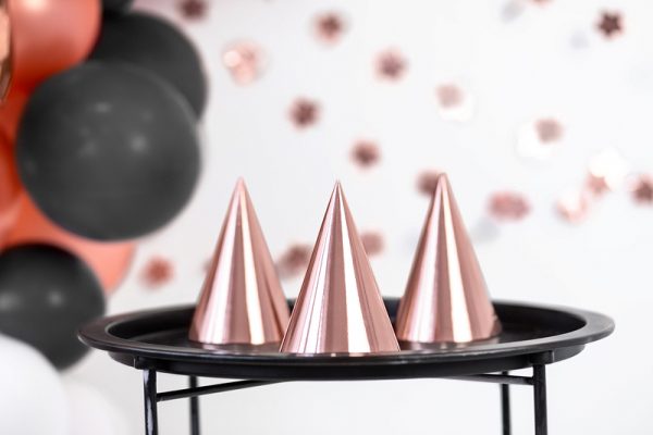 Klobučki rose gold