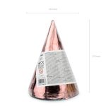 Klobučki rose gold