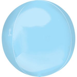 Balon krogla pastel modra
