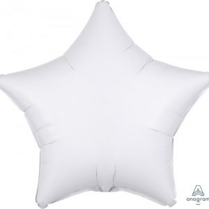 Zvezda metalic bela 50 cm