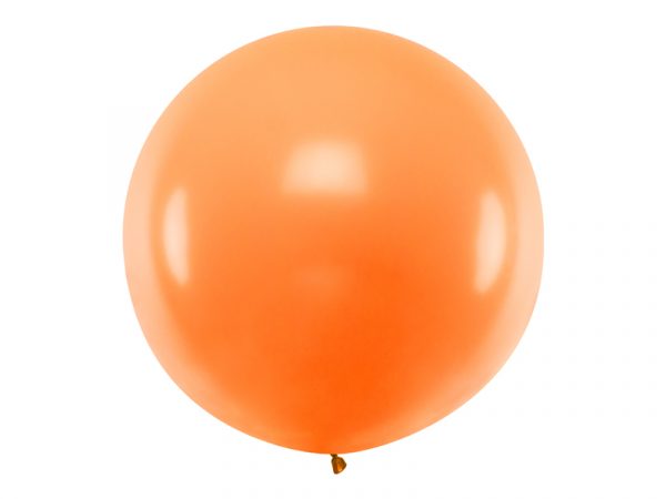 Jumbo balon-pastel oranžna, 100 cm