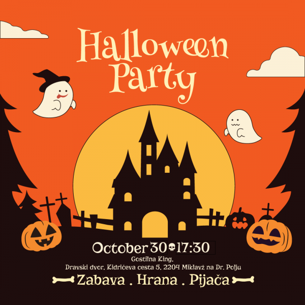 HALLOWEEN 30.10.2024 - Gostilna KING