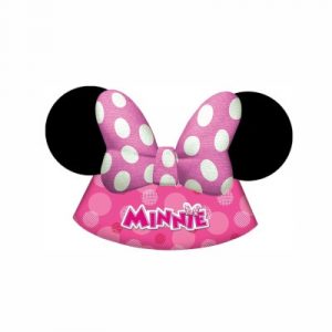 Minnie miška klobučki 6 kos
