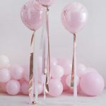 Traki za balone-rose gold, pink