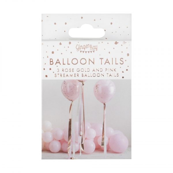 Traki za balone-rose gold, pink