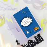 Otroška kartica za rojstni dan-superhero